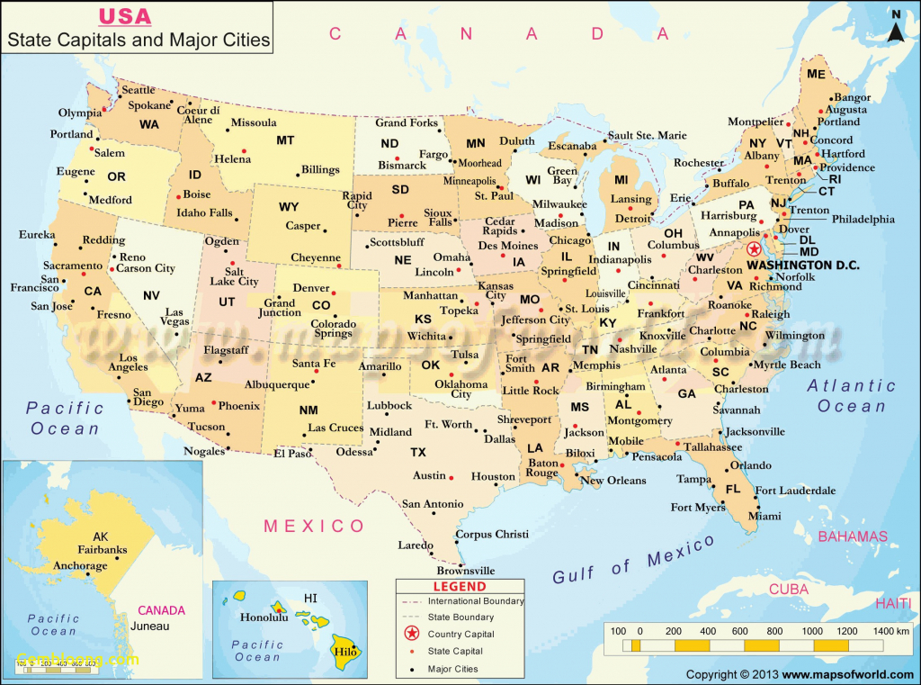 Printable United States Map With Longitude And Latitu Vrogue Co