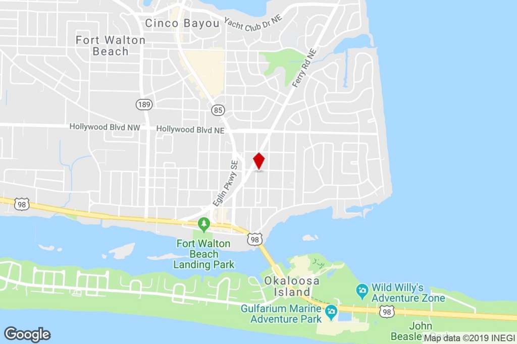 101 Chicago Ave Se, Fort Walton Beach, Fl, 32548 - Property For - Fort Walton Beach Florida Map Google