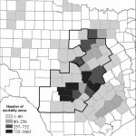 12. Distribution Of Oak Wilt Mortality Areas Throughout Texas As Of   Oak Wilt Texas Map