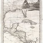 1798 Cassini Map Of Florida, Louisiana, Cuba, And Central America   Florida Louisiana Map