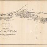1848 Map Of Gold Mines On The South Fork Of The American River     California Gold Mines Map