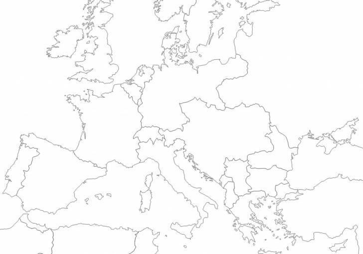 Blank Map Of Europe 1914 Printable