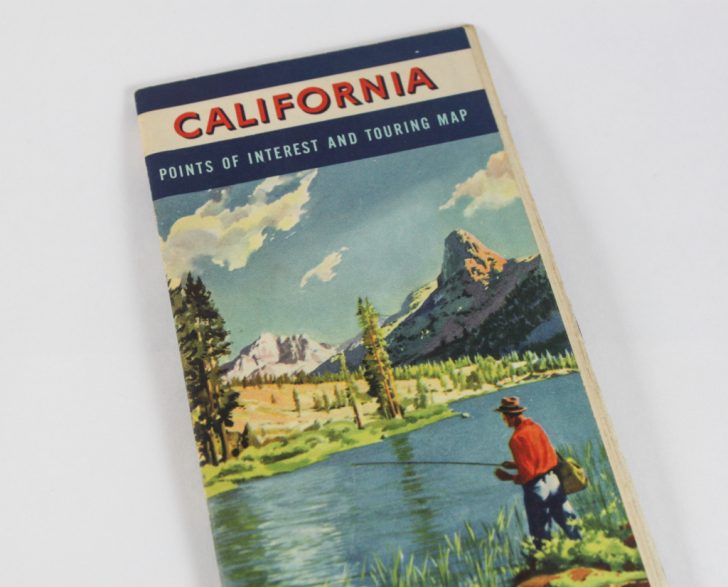 California Road Map Book