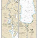 2013 Map Of St Johns River & Lake George Florida | Etsy   Lake George Florida Map