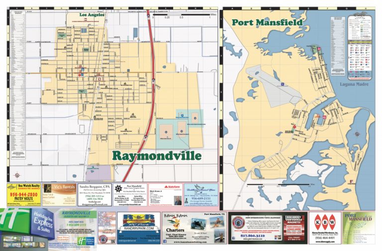 2018 Edition Map Of Willacy County, Tx Pages 1 - 2 - Text Version ...