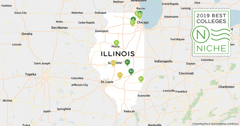 2019 Best Colleges In Illinois - Niche - California Community Colleges Map