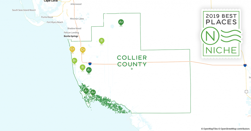2019 Best Places To Live In Collier County, Fl - Niche - Collier County Florida Map