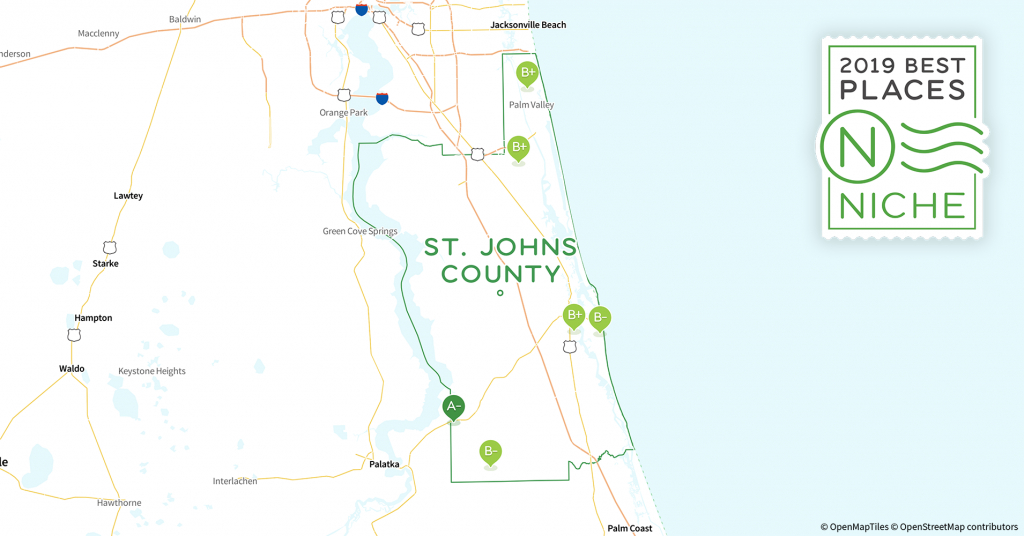 2019 Best Places To Live In St. Johns County, Fl - Niche - St Johns Florida Map