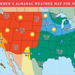 2019 Summer Forecast: Hotter Temps Out West, Rain For Others | The   Texas Weather Map Temps
