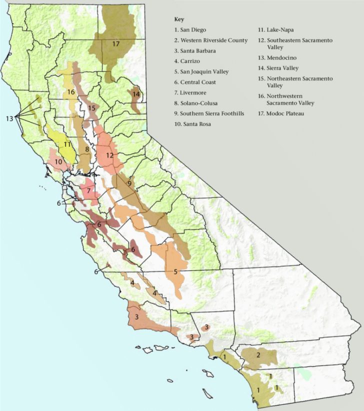 Wolves In California Map