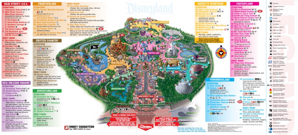 31 Model Disneyland Florida Map – Bnhspine - Printable Disneyland Map 2015
