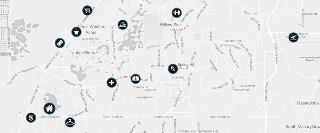 369 Rusk Cir Spring Hill, Fl 34606 | Rp Funding | Florida Mortgages - Map Showing Spring Hill Florida