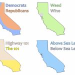 4 Ways To Divide California (Oc) : Losangeles – Divide California Map