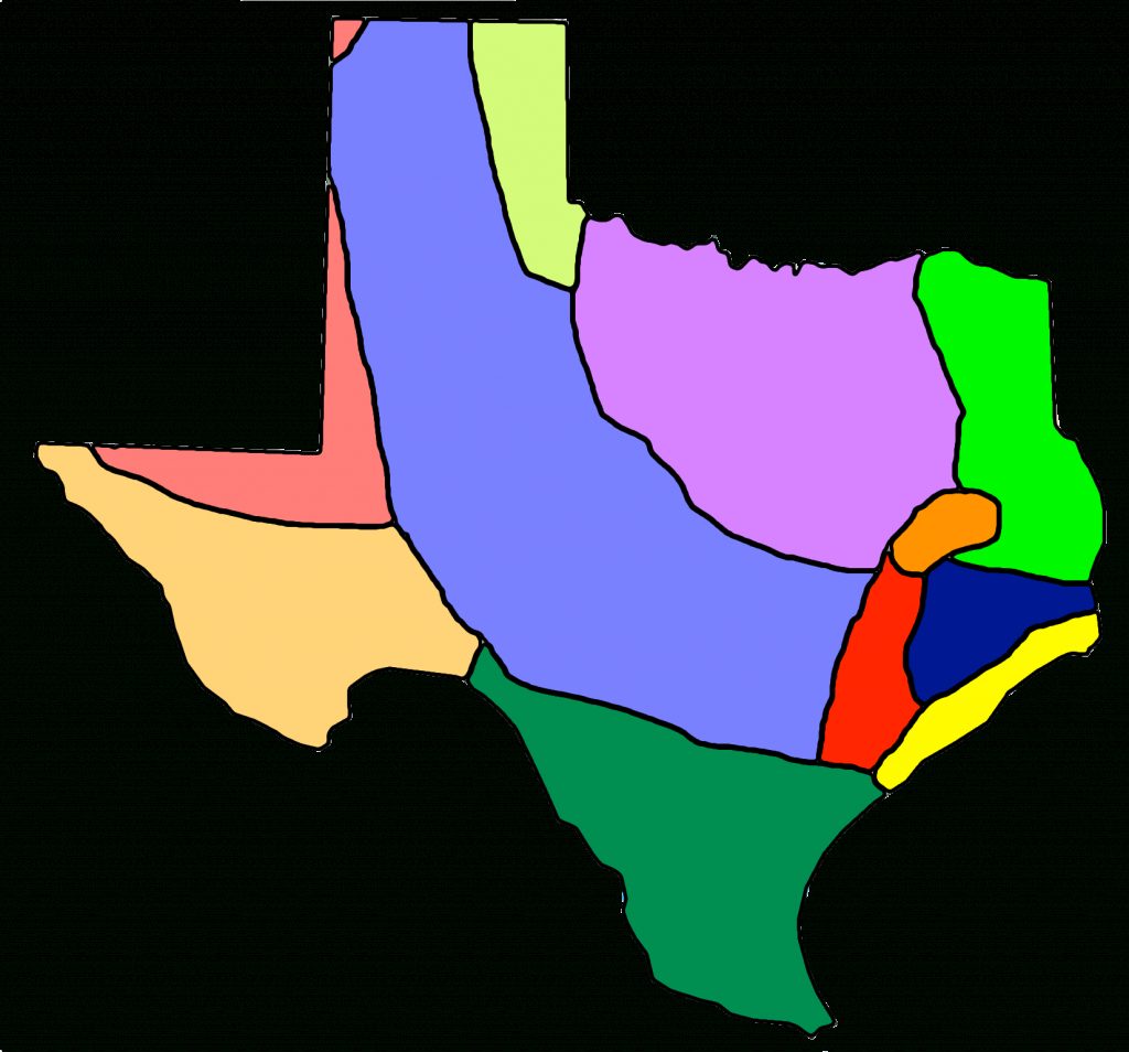 Texas Native Tribes Map