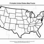 5 Best Images Of Printable Map Of United States   Free Printable   United States Map Puzzle Printable