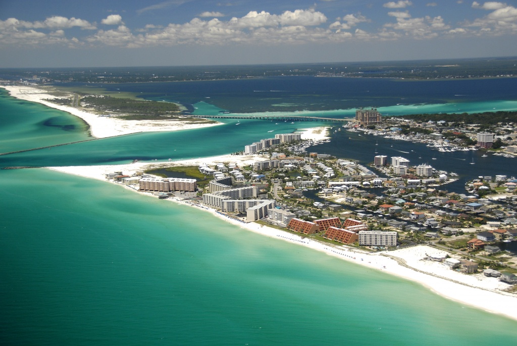 5 Emerald Coast Beaches With Sugar White Sand | Visit Florida - Emerald Island Florida Map