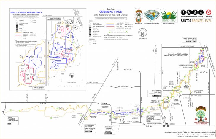 Central Florida Bike Trails Map