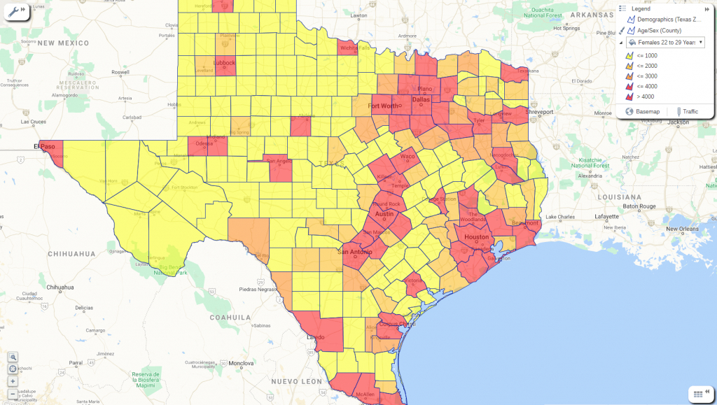 5 Ways Organizations Use Heat Maps - Espatial - Texas Heat Map