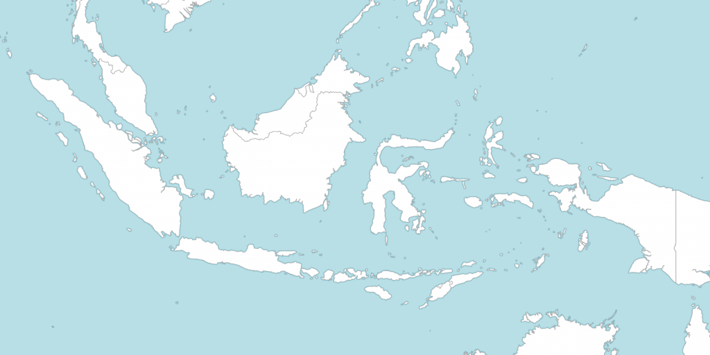 6 Free Maps Of Indonesia - Asean Up - Printable Map Of Indonesia