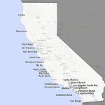 A Guide To California's Coast   Show Map Of Southern California