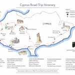 A Road Trip In Cyprus   Free Printable Map   Road Trips Around The World   Road Trip Map Printable
