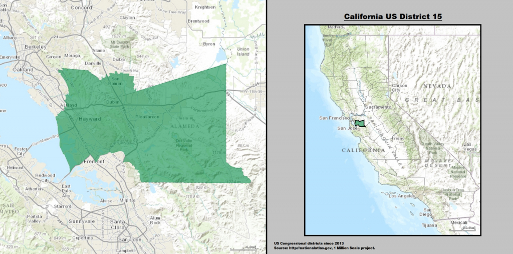 About The District | Congressman Eric Swalwell Within California Map - California 25Th District Map