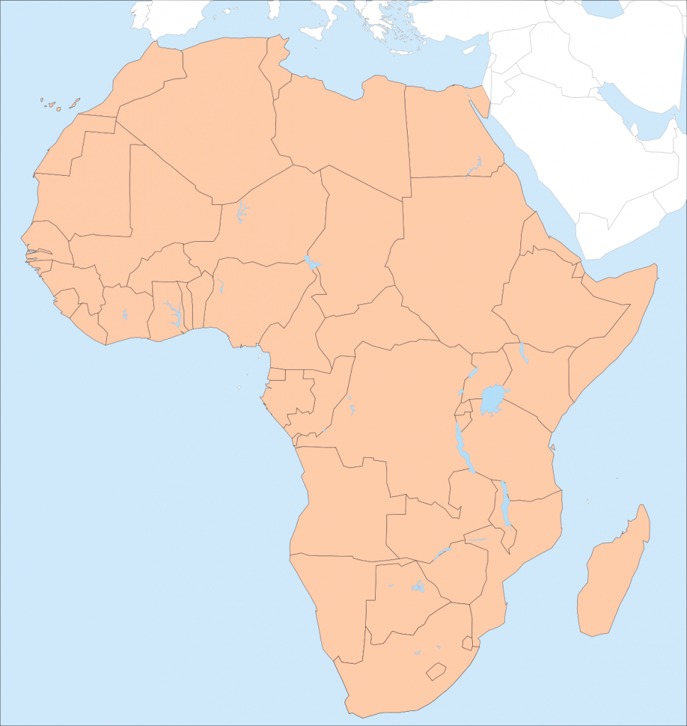 Africa – Printable Maps –Freeworldmaps - Printable Map Of Africa With Countries