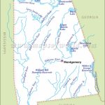 Alabama Rivers Map | Rivers In Alabama   Us Map Of Alabama And Florida