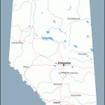 Alberta : Free Map | Grade 4 | Map Outline, Map, Free Maps   Free Printable Map Of Alberta