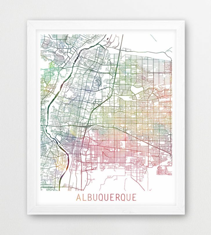 Printable Map Of Albuquerque