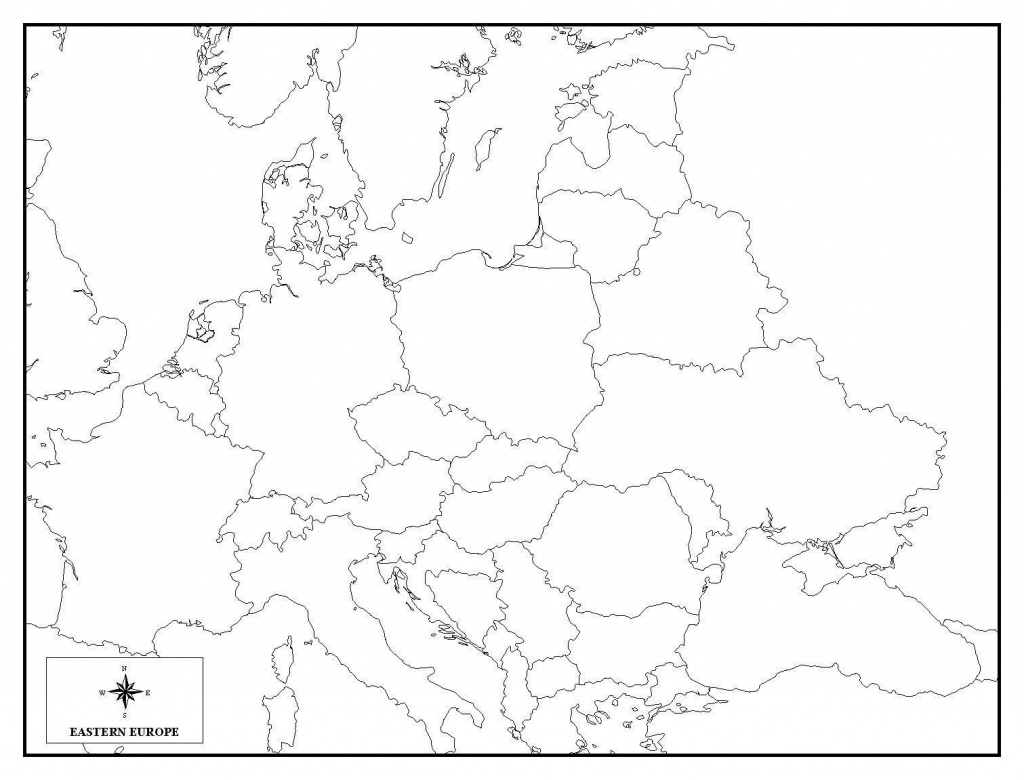 Amazing Blank Europe Map Quiz 6 Of 5 - World Wide Maps - Blank Europe Map Quiz Printable