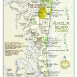 Amelia Island Florida In Two Sizes | Etsy   Amelia Island Florida Map