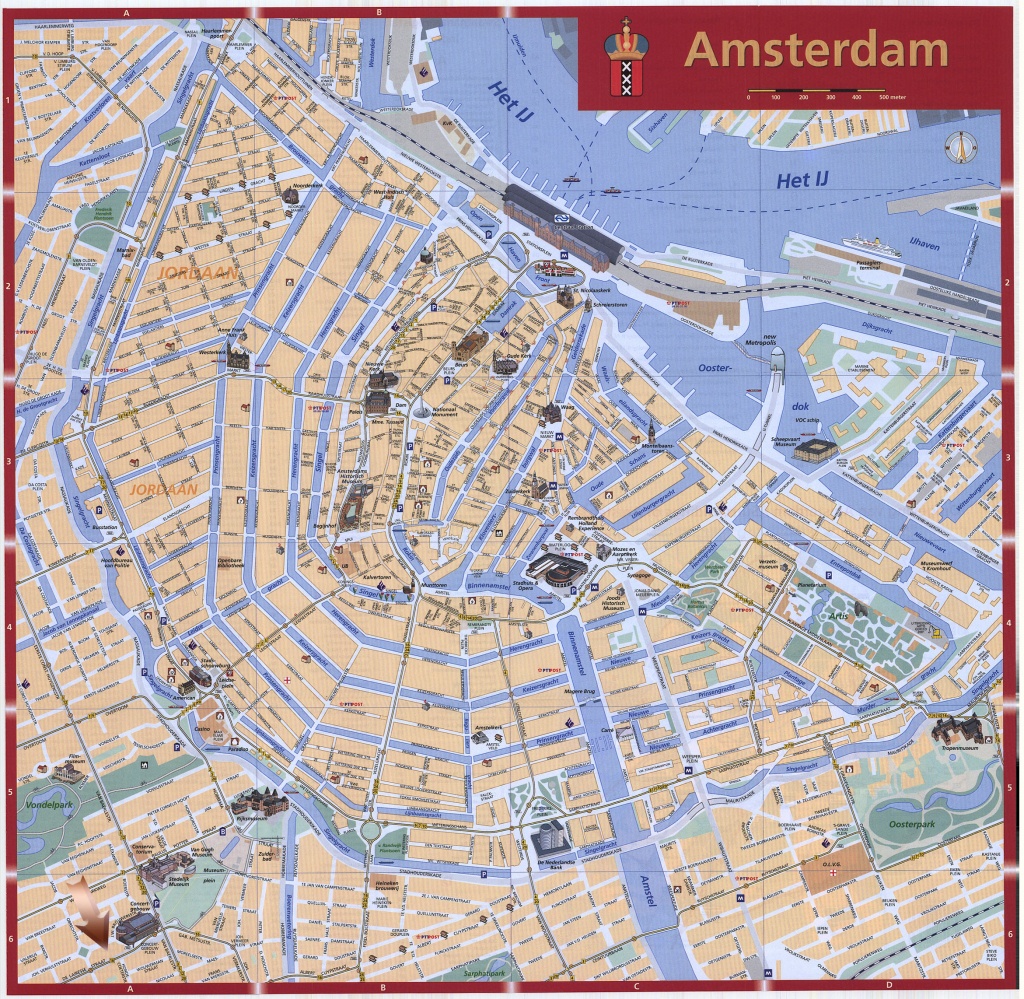 Amsterdam Map - Detailed City And Metro Maps Of Amsterdam For - Printable Map Of Amsterdam