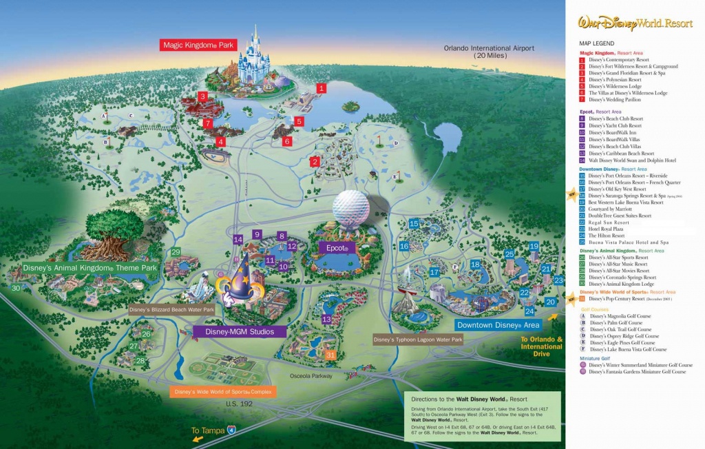 Amusement Park Reviews Including Theme Parks, Roller Coasters And - Map Of Amusement Parks In Florida