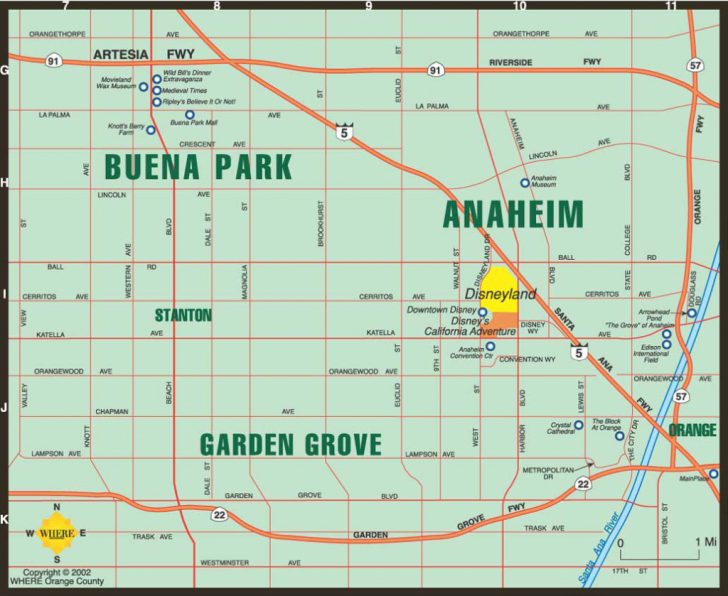 Anaheim California Google Maps