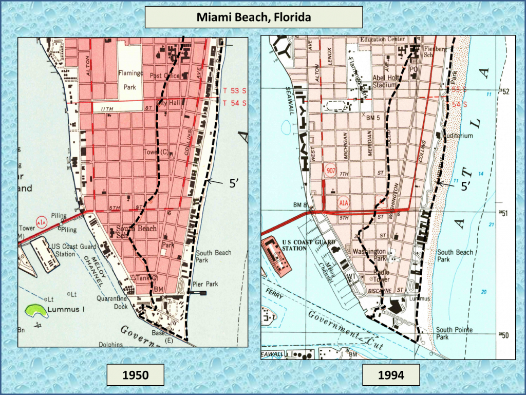 Analysis Debunks Absurd Sea Level Rise Claims About South Florida - South Florida Topographic Map