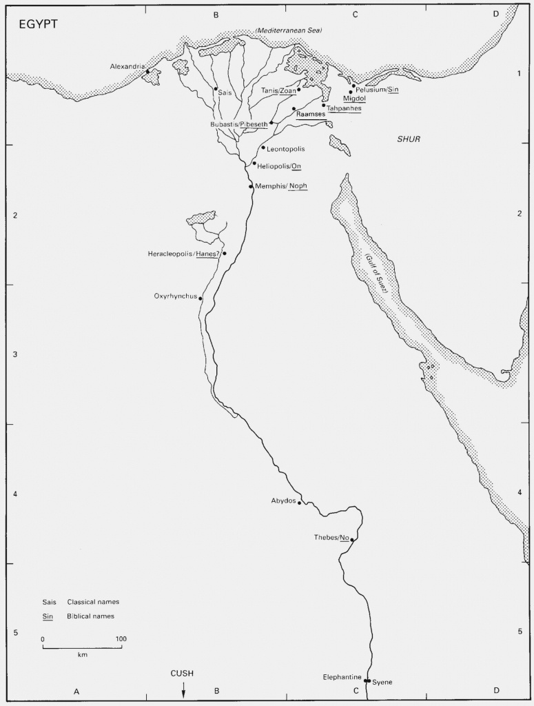 Ancient Egypt Maps Printables | Kurashiconcier – Label Maker Ideas - Ancient Egypt Map Printable