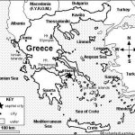 Ancient Greece Map Blank Worksheet Photos Places   Ancient Greece Map For Kids Printables