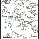 Ancient Greece Map For Coloring The Greeks Copy Their Culture From   Ancient Greece Map For Kids Printables