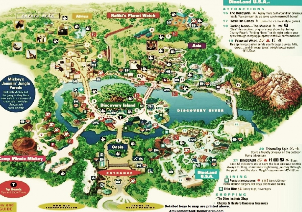 Animal Kingdom Map | Disney | Disney World Trip, Theme Park Map - Printable Maps Of Disney World Parks