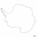Antarctica Outline Map Coloring Page | Free Printable Coloring Pages   Antarctica Outline Map Printable