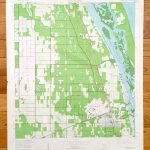 Antique Vero Beach Florida 1949 Us Geological Survey | Etsy   Map Of Vero Beach Florida Area