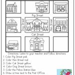 April No Prep Packet (Kindergarten) | Moffatt Girl Products   Free Printable Direction Maps