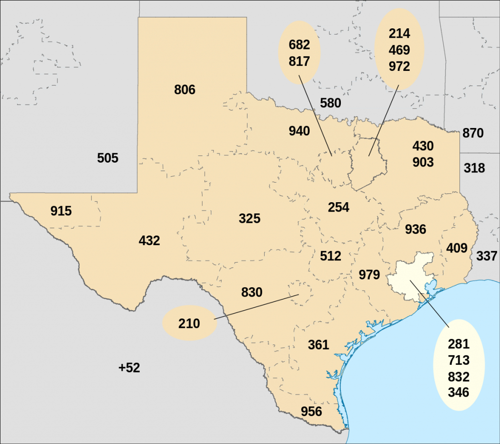 Area Codes 713, 281, 346, And 832 - Wikipedia - Crosby Texas Map