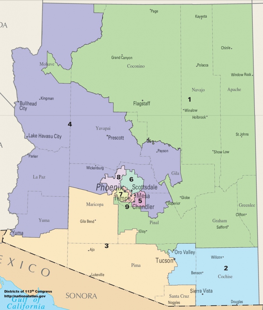 Arizona&amp;#039;s Congressional Districts - Wikipedia - Texas 2Nd Congressional District Map