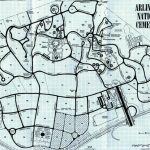 Arlington National Cemetery Map   Arlington Cemetery Printable Map