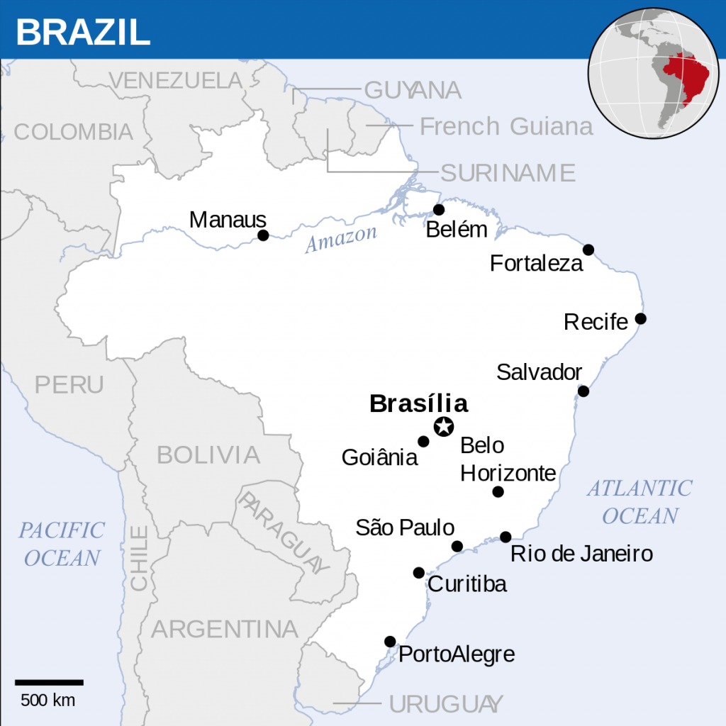 Atlas Of Brazil - Wikimedia Commons - Printable Map Of Brazil