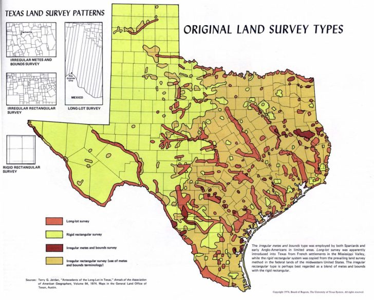 Texas Land Map