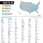 At&t 5G Evolution Expands To 400+ Marketsthe End Of 2018   At&t Coverage Map California