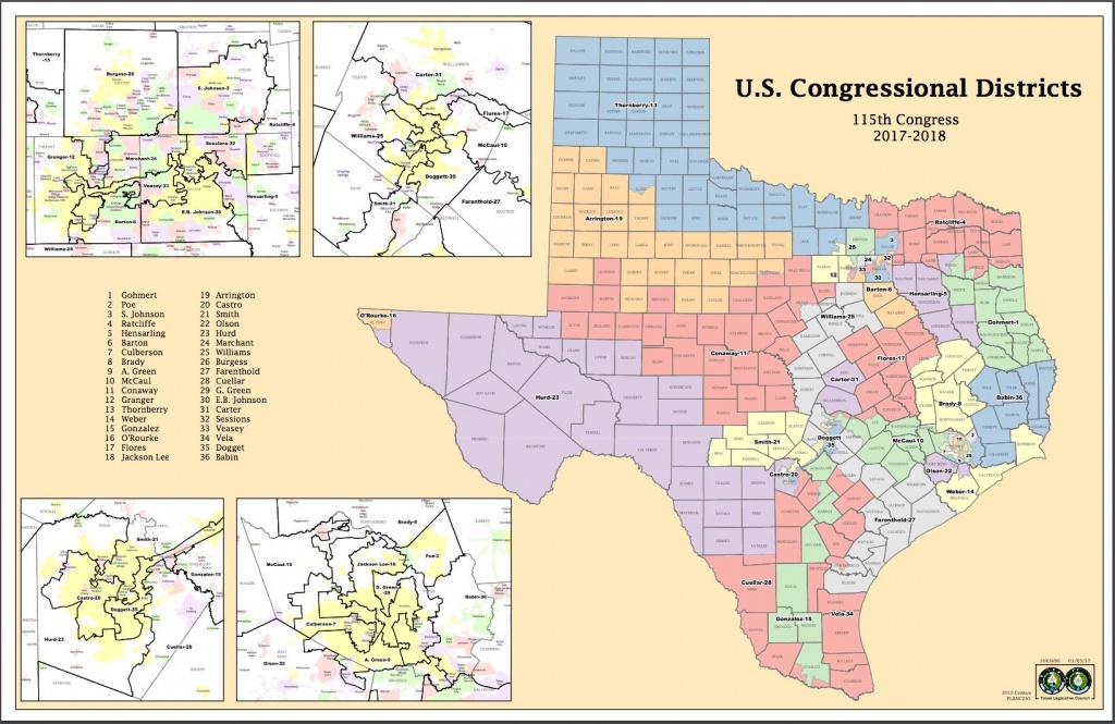 Attorneys Say Texas Might Have New Congressional Districts Before - Texas District Map